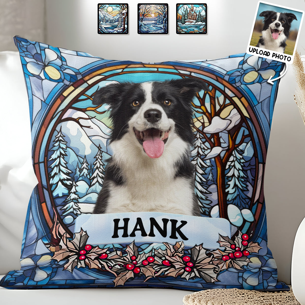 Custom Fur Baby Photo - Personalized Custom Pillow