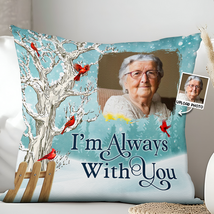 Custom Photo Christmas Will Never Be The Same Without You - Personalized Pillow