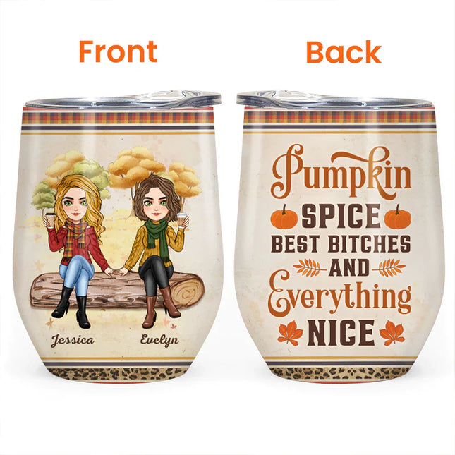 Pumpkin Spice Best Friends - Birthday Gift For Best Friends