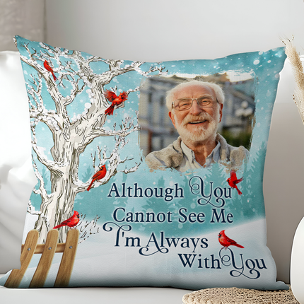 Custom Photo Christmas Will Never Be The Same Without You - Personalized Pillow