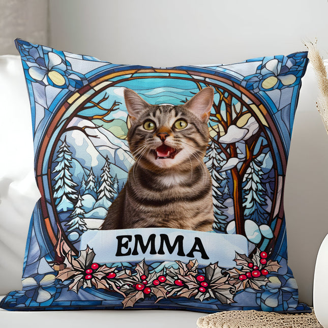 Custom Fur Baby Photo - Personalized Custom Pillow