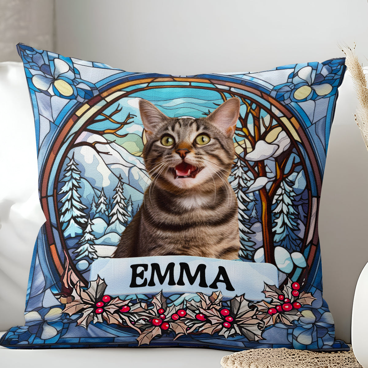Custom Fur Baby Photo - Personalized Custom Pillow