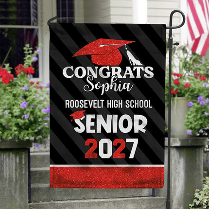 Best Gift Idea Graduation Garden Flag Personalized Gift