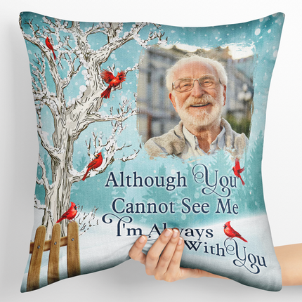 Custom Photo Christmas Will Never Be The Same Without You - Personalized Pillow
