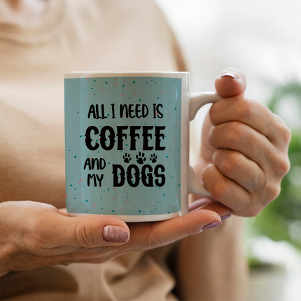 Cute Funny Coffee Mug for Dog Lovers - Coffee Mug - Gifts For Her, Dad, Mom, Sister, Teacher, Coworkers