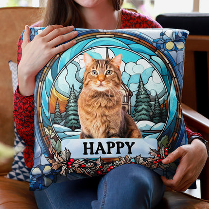 Custom Fur Baby Photo - Personalized Custom Pillow