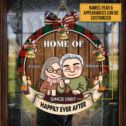 Personalized Wood Sign Home Of Us Fall Vibe Thanksgiving Christmas Anniversary