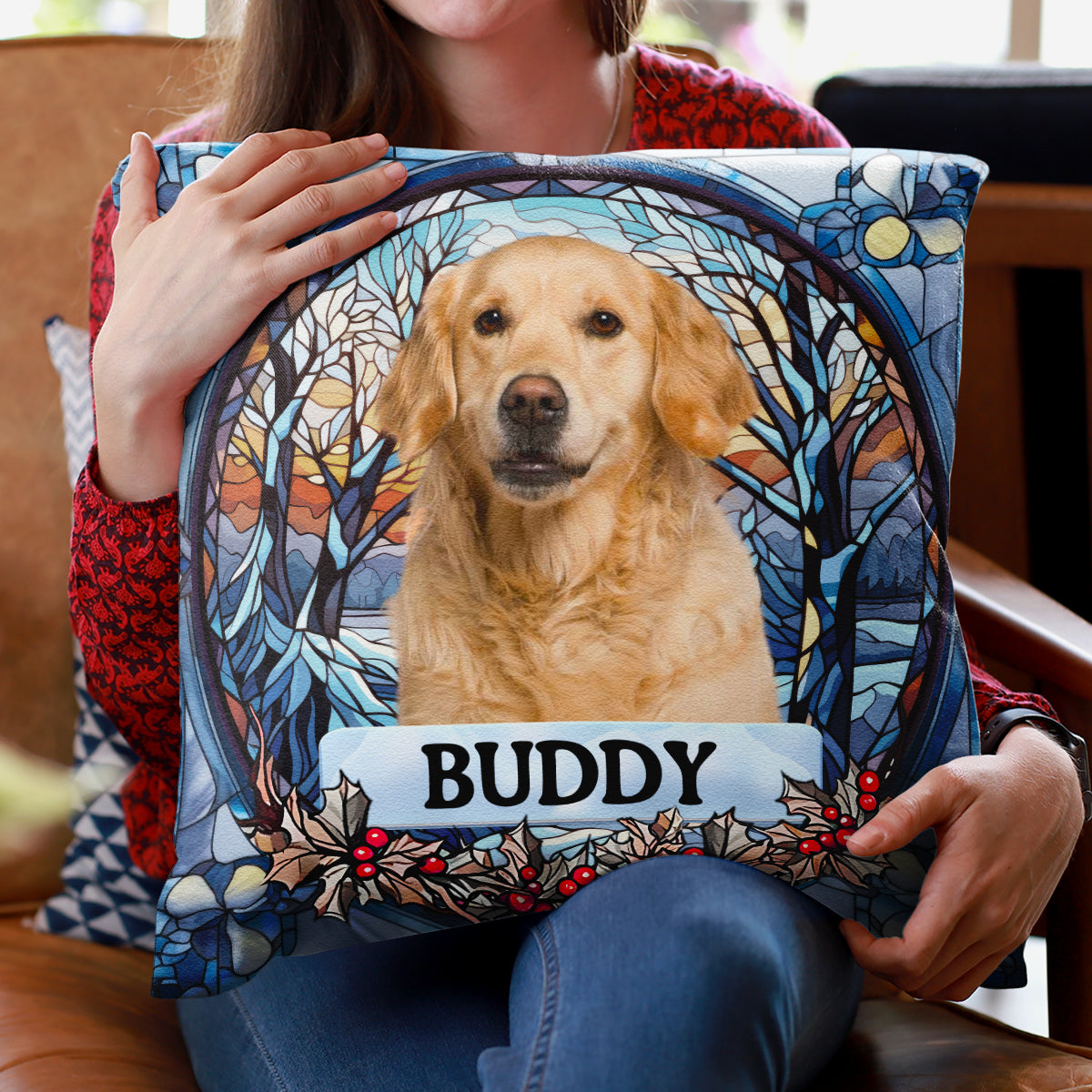 Custom Fur Baby Photo - Personalized Custom Pillow