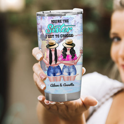 Personalized Tumbler For Bestie, Customized Birthday Gifts For Friends Female - Friendship Gifts