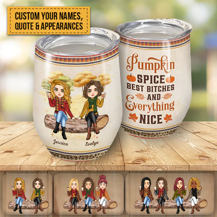 Pumpkin Spice Best Friends - Birthday Gift For Best Friends