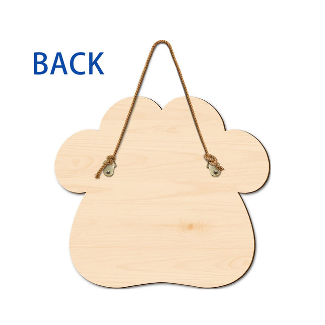 We Rule The House - Gift For Pet Lovers - Personalized Custom Shaped Wood Sign