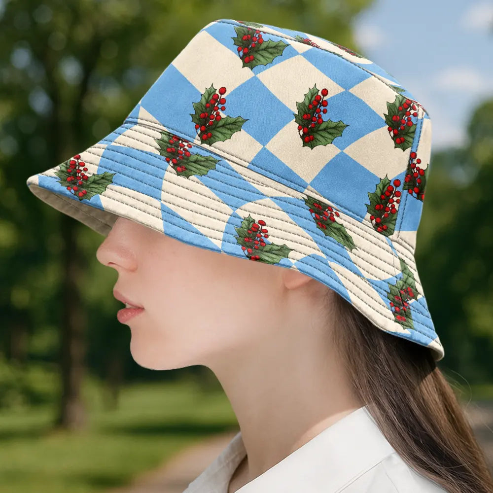 Birth Month Flowers Bloom Where You're Planted Women - Personalized Bucket Hat