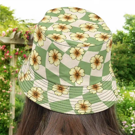 Birth Month Flowers Bloom Where You're Planted Women - Personalized Bucket Hat