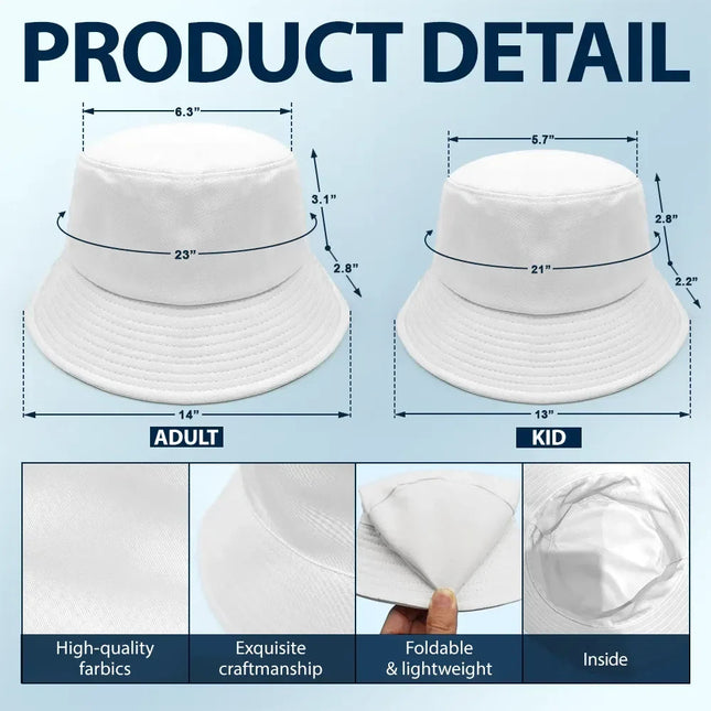 Birth Month Flowers Bloom Where You're Planted Women - Personalized Bucket Hat