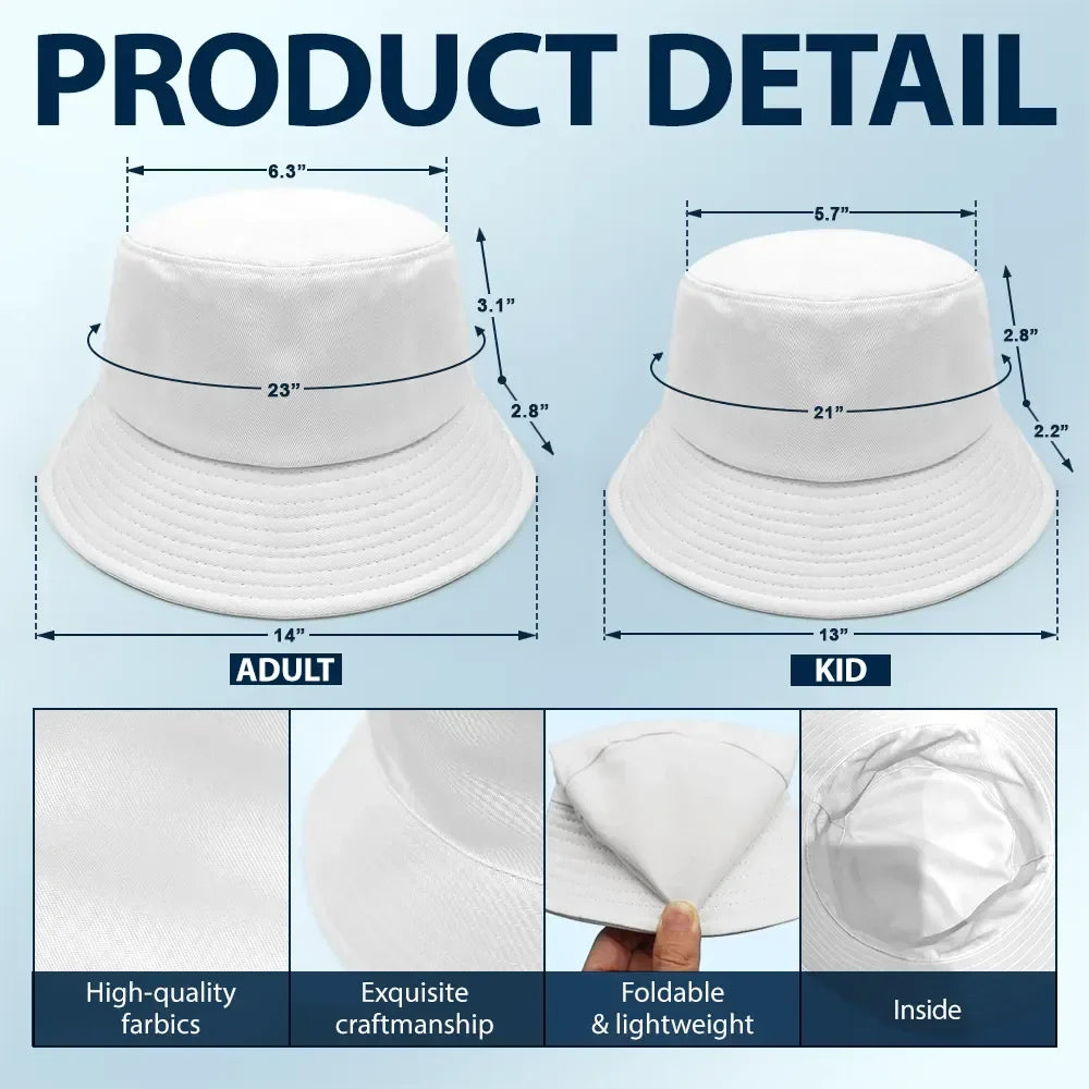 Birth Month Flowers Bloom Where You're Planted Women - Personalized Bucket Hat