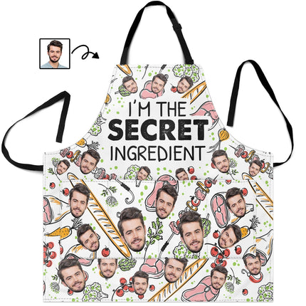 Custom Photo I'm The Secret Ingredient - Personalized Apron