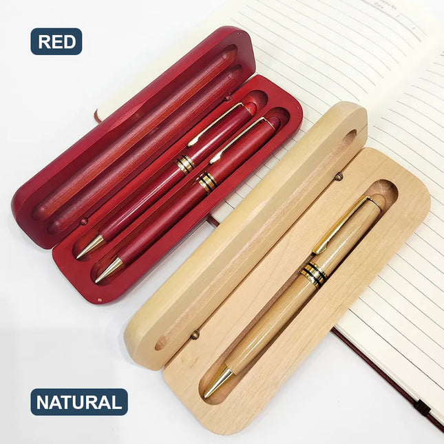 Job Title Nurse Lawyer Firefighter - Personalized Wooden Pen Set