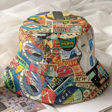 Just A Girl Who Loves Traveling - Personalized Bucket Hat