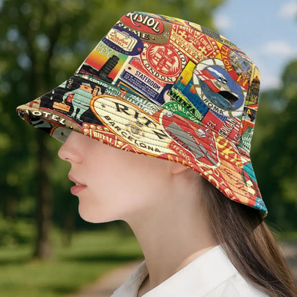 Just A Girl Who Loves Traveling - Personalized Bucket Hat