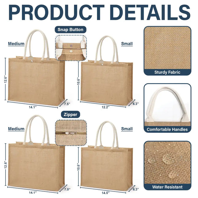 Easter Egg Hunt - Personalized Jute Beach Bag