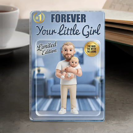 Toybox Figure Best Dad Grandpa Ever - Personalized Custom Shaped Acrylic Plaque