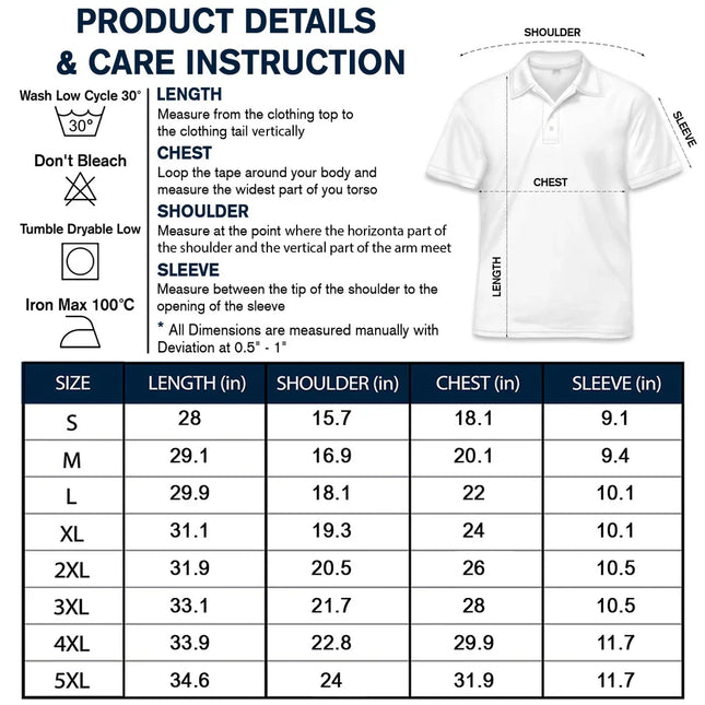 America 250th Anniversary US Pride Patriotic Eagle - Personalized Polo Shirt