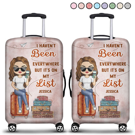 It's On My List  - Personalized Luggage Cover
