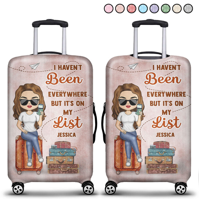 It's On My List  - Personalized Luggage Cover