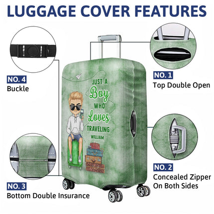 It's On My List  - Personalized Luggage Cover