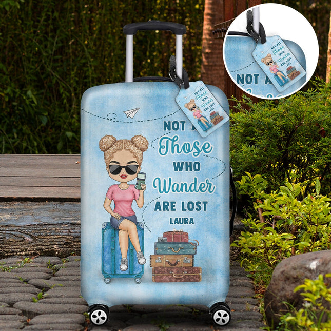 It's On My List - Personalized Combo Luggage Cover And Luggage Tag