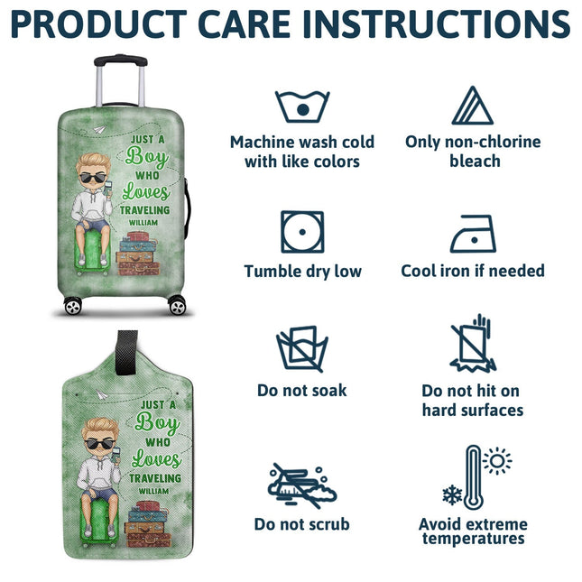 It's On My List - Personalized Combo Luggage Cover And Luggage Tag