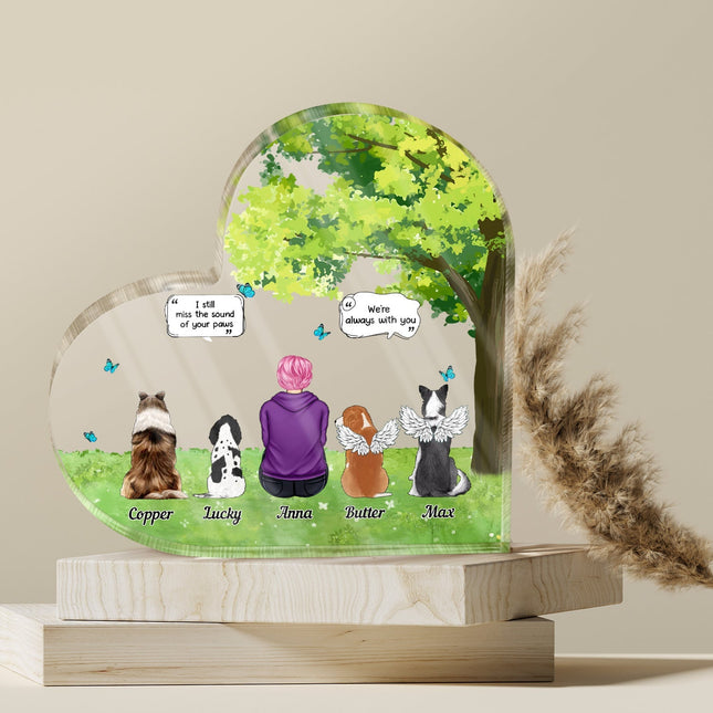 I Still Talk About You - Memorial Gift For Pet Lovers - Personalized Acrylic Plaque