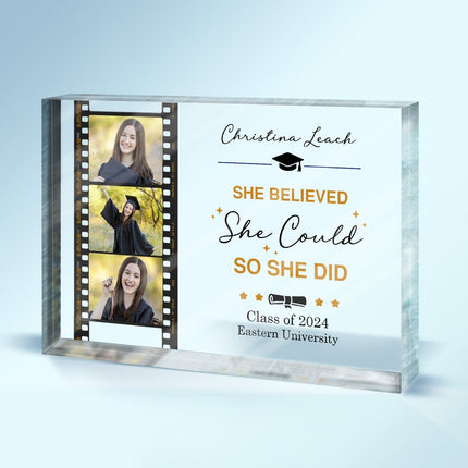 Behind You All Your Memories - Personalized Acrylic Plaque