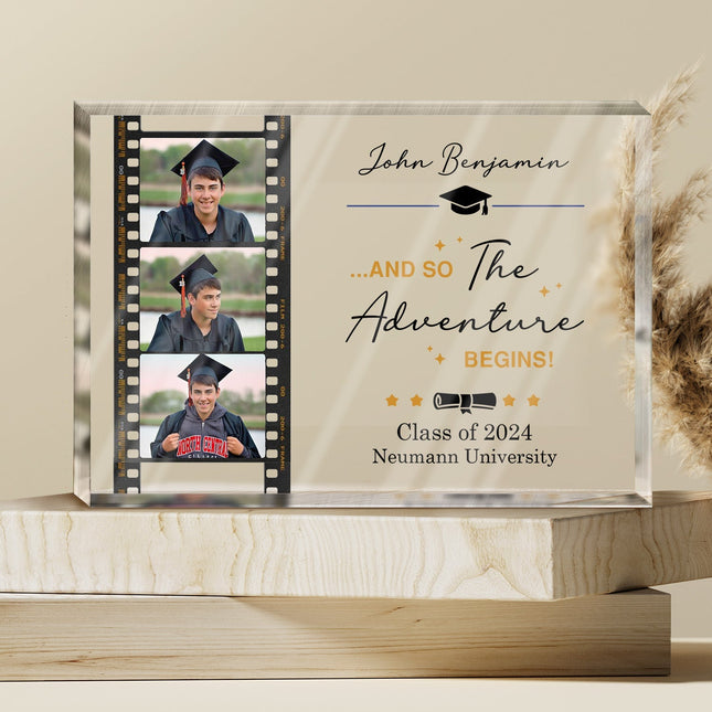 Behind You All Your Memories - Personalized Acrylic Plaque