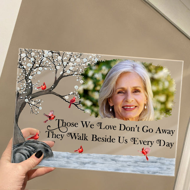 Custom Photo I'm Always With You - Personalized Acrylic Plaque