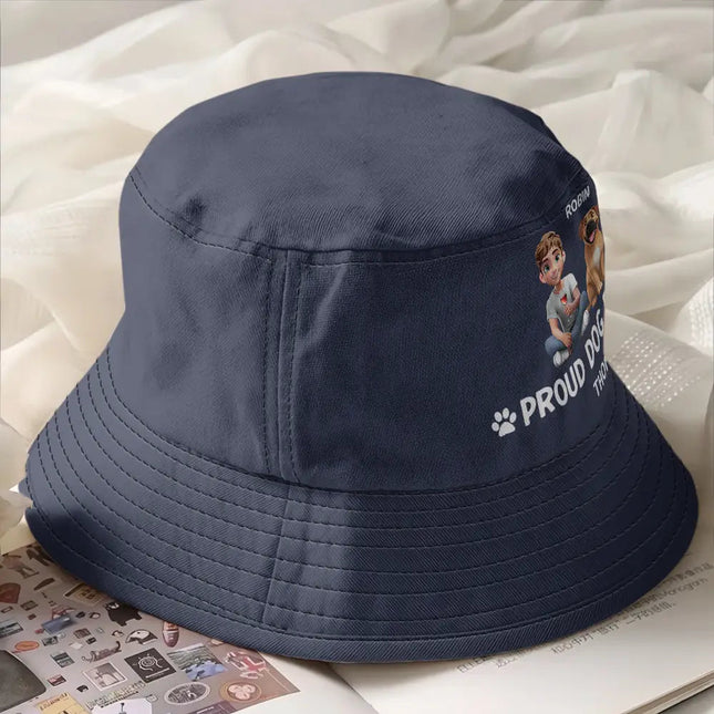 Proud Dog Mom Dog Dad - Personalized Bucket Hat