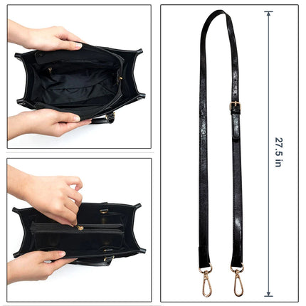 This Awesome Mom Belongs To - Gift For Mother - Personalized Leather Bag