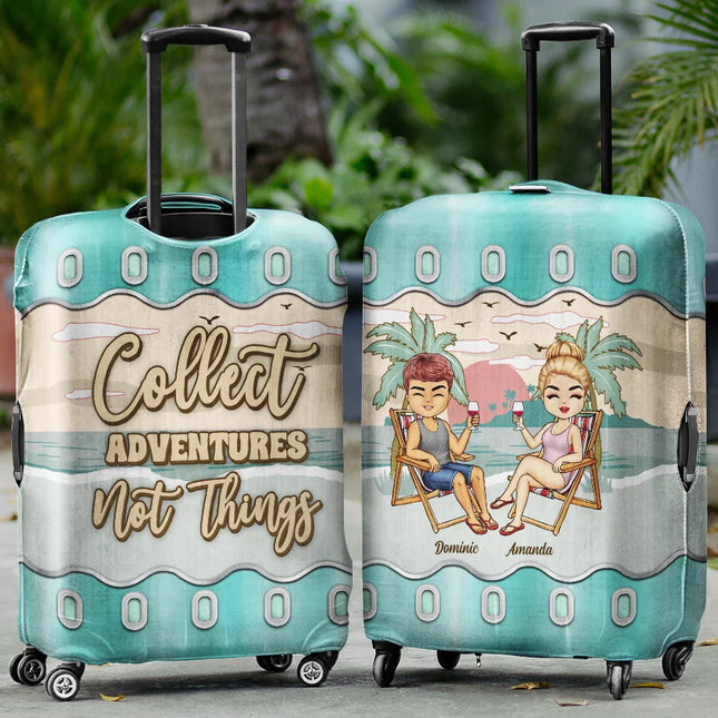 It's On Our List Travel Partners For Life - Personalized Luggage Cover