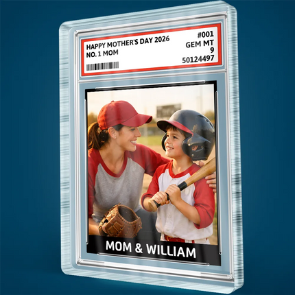 Baseball Gift Family Dream Team - Personalized Custom Shaped Acrylic Plaque