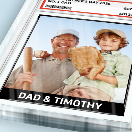Baseball Gift Family Dream Team - Personalized Custom Shaped Acrylic Plaque