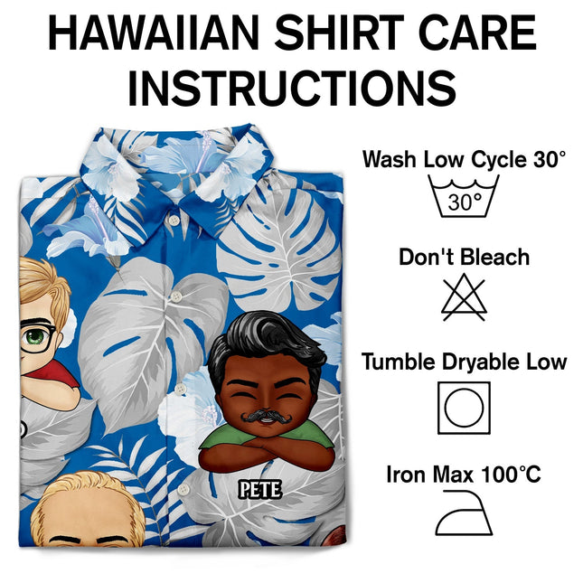 Don't Get Drunk We Get Awesome Apparently Trouble - Personalized Custom Hawaiian Shirt