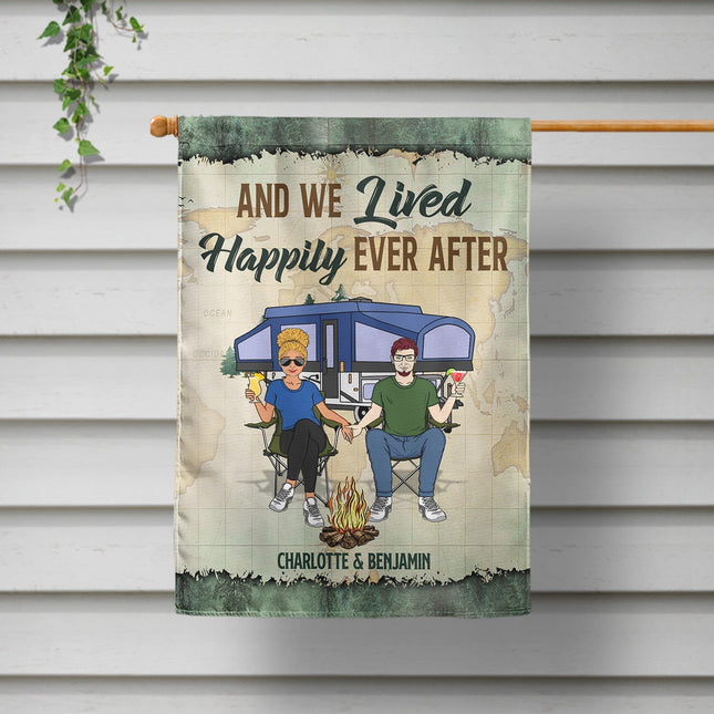 Making Memories One Campsite At A Time - Personalized Custom Flag
