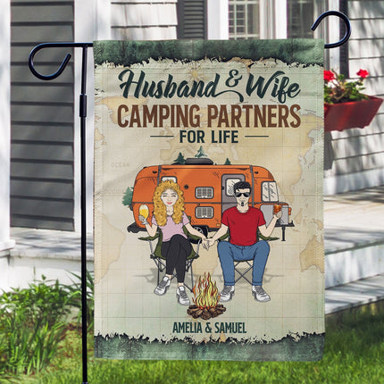 Making Memories One Campsite At A Time - Personalized Custom Flag