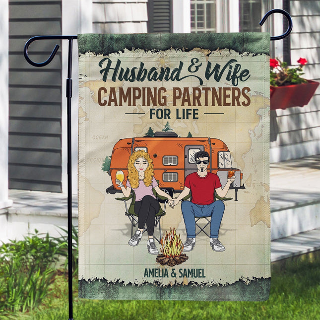 Making Memories One Campsite At A Time - Personalized Custom Flag