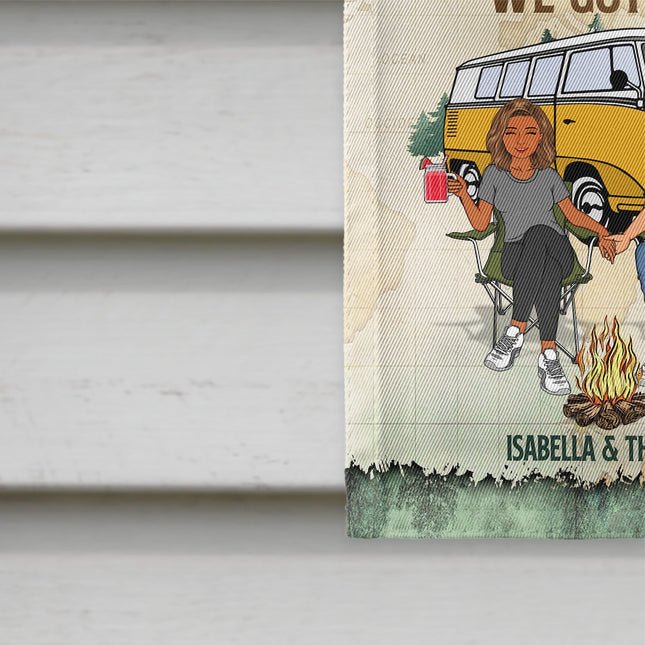 Making Memories One Campsite At A Time - Personalized Custom Flag