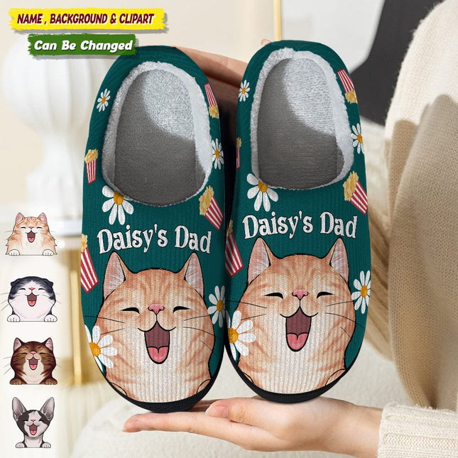 Accessories Pattern Dog Cat Plush Slippers