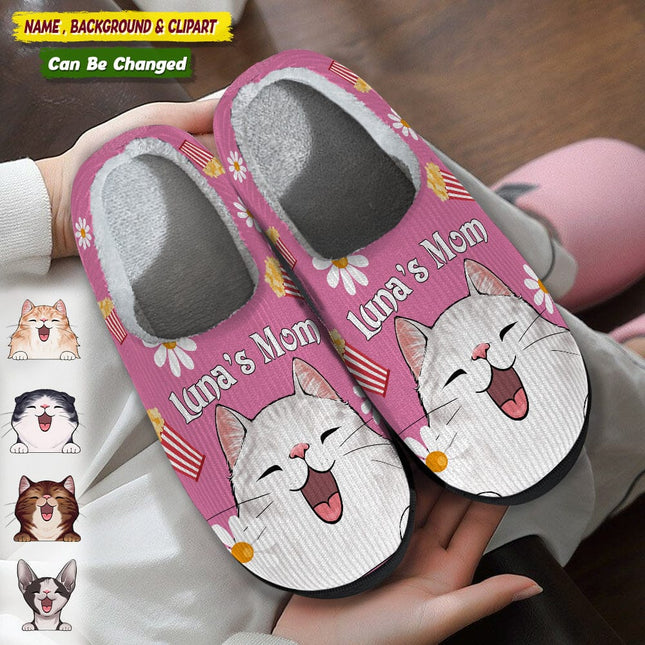Accessories Pattern Dog Cat Plush Slippers
