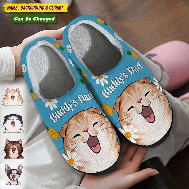 Accessories Pattern Dog Cat Plush Slippers