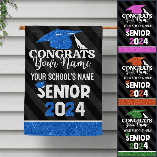 Best Gift Idea Graduation Garden Flag Personalized Gift
