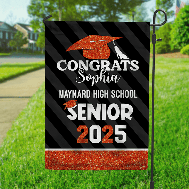 Best Gift Idea Graduation Garden Flag Personalized Gift